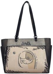 Anekke NATURE KOKO nagy, két oldalzsebes shopper divattáska 41862-216 - minosegitaska