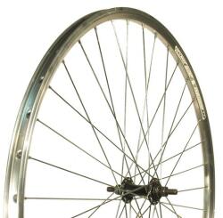  Kerék 622-es első duplafalú remerx dragon ezüst felni menetes acél agy fekete