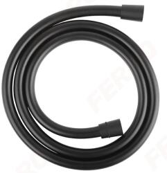 FERRO fekete PVC zuhanycső, csavarodásmentes, 150cm (W43)