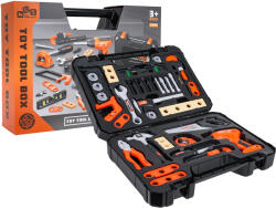 Inlea4Fun Szerszámkészlet bőröndben 34 darabos TOY TOOL BOX (RA-ZWA.778-93)