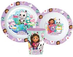  Gabi babaháza műanyag étkészlet szett 3 db