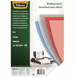 Fellowes Előlap, A4, 150mikron, FELLOWES, víztiszta, 100db/cs (5376001) - mystock
