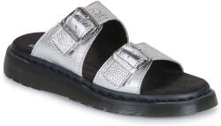 Dr. Martens Papuci de vară Femei Josef Slide Silver Metallic Tumble Dr. Martens Argintiu 40