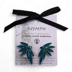 Ancient Wisdom Kékeszöld - Tündérek fülbevaló - NYMPH (VintG-18)