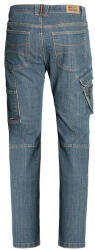 Issaline multi sokzsebes stretch farmernadrág (ISSA-8025BP-040-L) - munkaruhakozpont