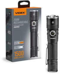 Videx Újratölthető akkumulátoros hordozható zseblámpa 5000K Videx (LEDM VLF A231Z)