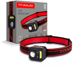 Videx Titanum LED fejlámpa újratölthető akkumulátorral 6500K Videx (LEDM TLF H05)