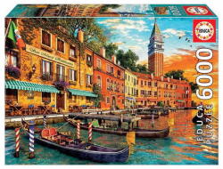 Educa Puzzle 6000 db-os Naplemente San Marco-ban (192867) (192867)