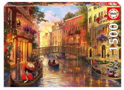 Educa Puzzle 1500 db-os Naplemente Velencében (171244) (171244)