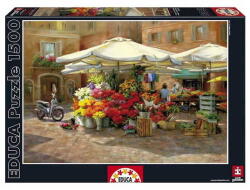 Educa Puzzle 1500 db-os Virágpiac (160101) (160101)