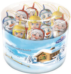 Szezonáru I. D. C Hungária Figaro Mikulás, Angyal, Hóember 16g*25db 400g hengerben