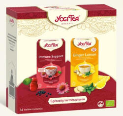 YOGI TEA Yogi bio tea egészség természetesen szett 64, 6 g - vegyesbolt