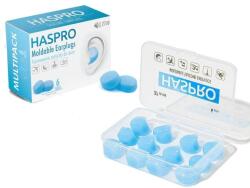 Haspro MOLD 6P Dopuri de urechi modelate albastre - 6 perechi
