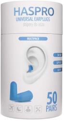 Haspro Tube50 dopuri de urechi albastru - 50 perechi