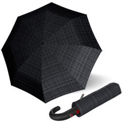 Knirps T. 260 2LINEUP STONE - elegáns, teljesen automata férfi esernyő szürke színben 9532608498 (9532608498)