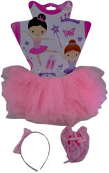 Kardosjáték és Dekor Balerína Rózsaszín jelmez 3 részes (677147)