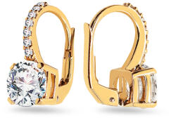 Heratis Forever Izzó fülbevaló sárga arany cirkóniával IZ15987N