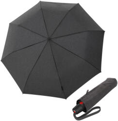 Knirps T. 200 Medium Duomatic Melange fekete - elegáns, teljesen automata esernyő 9532014119 (9532014119)