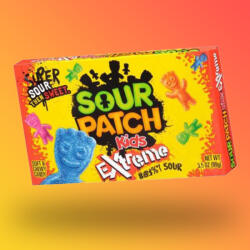 Sour Patch Kids Extreme savanyú gumicukor 99g - vegyesbolt