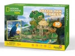 BonsaiBp 3D puzzle Amazon őserdő 67db-os puzzle (3D-DS0979)
