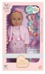 Man Yuk Toys Játékbaba piknikezős étkészlettel - 45 cm - vackorjatek