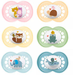 MAM Játszócumi Original, megújult! szilikon lapított (méret: 2) 6+ hó - perfectlife