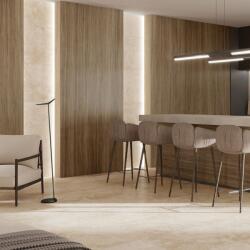 Durstone Gresie tip placa Durslab Riku Teka RC Rectificata Mata 120 x 280 cm grosime 6 mm