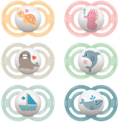 MAM Játszócumi Perfect, megújult! szilikon lapított (méret: 3) 16+ hó - perfectlife