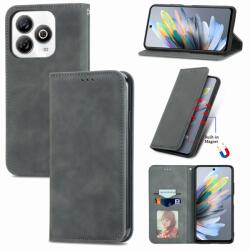  MAGNETIC Rabatabil husă pentru ZTE Blade A75 gri