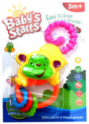  Baby's Starts Csörgő Majom, puha farokkal - perfectlife