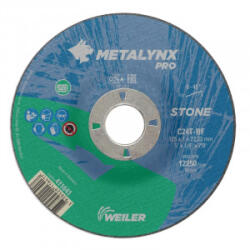 Weiler Metalynx Kőtisztító-csiszolókorong 115x6, 5mm Metalynx Pro (010202-0001)