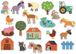 Vilac Fa mágnesek farm 20 db