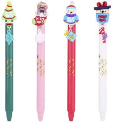 Nebulo Golyóstoll NEBULO nyomógombos 0, 5mm karácsony 6 (DTG-XMAS-6) - vectraline