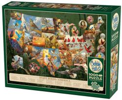 Cobble Hill - Amerika államok madarai 1000 darabos kirakó (40316)