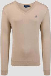 Ralph Lauren Pulover Bej Din Lână Pentru Bărbați Polo Ralph Lauren