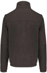 Designed To Work Lvehető bélelt ujjú vastag polár pulóver, az elején végig cipzárral, Designed To Work WK9105, Dark Grey-S (wk9105dg-s)