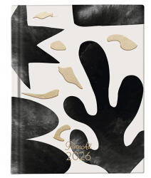 PLANALL Határidőnapló PLANALL Mini A/6 heti keményfedelű aranyozott Brush 2026 (21567) - papir-bolt