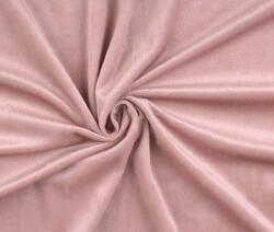 Sima felületű minky textil - 290 gr / púder rózsa - 160 cm