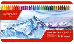 Caran d'Ache Classic Neocolor II akvarellkréta készlet - 84 db, fémdobozos