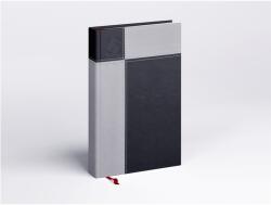 Realsystem Határidőnapló Prémium M A/5, napi krémszínű lapokkal fekete Realsystem 2026 - suplix