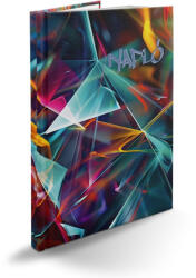 Realsystem Tárgyalási napló Picture B/5, fehér lapokkal absztrak Realsystem 2026 (5601-63) - iroda-ellatas