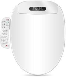 Portass Key Capac cu functie de bideu electric pentru WC smart scurt 45-49 cm, cu consola, spalare, uscare, incalzire, lumina UV (WC406S)