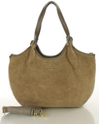 Marco Mazzini Női kézitáska természetes bőrből | bézs - top-brands - 47 671 Ft