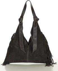 Marco Mazzini Női kézitáska természetes bőrből | sötétbarna