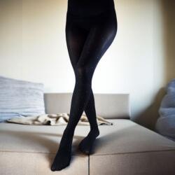 Ollike Pöttyös vastag harisnya fekete 100628