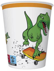  Dinoszaurusz Crazy papír pohár 8 db-os 250 ml (PKK050778) - oliviashop