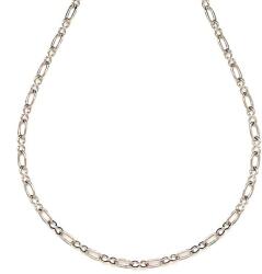 R. M. ékszer Orvosi acél ezüstszínű ovál lánc 45 cm (000455)