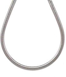 R. M. ékszer Orvosi acél ezüstszínű kígyólánc nyaklánc 45cm (000224)