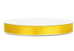 Szatén szalag - 12mm - Sárga