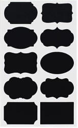  50 darabos öntapadós konyhai jelölő címke - Vegyes minta